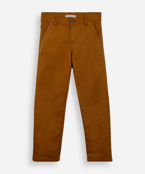 calça infantil chino bege