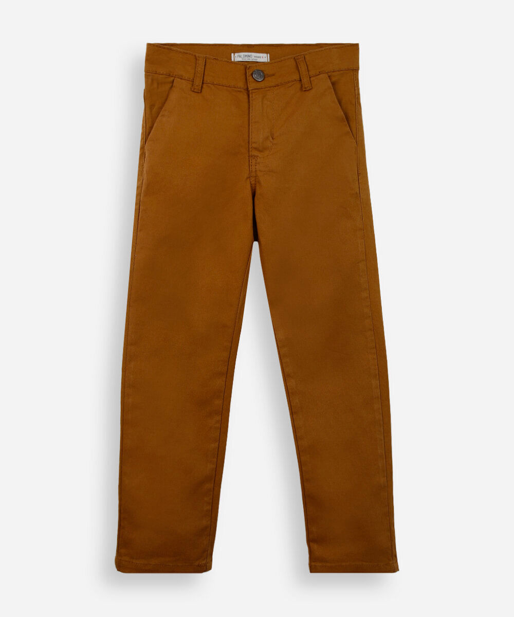 calça infantil chino bege