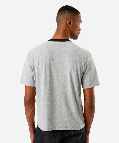 camiseta masculina stranger things cinza