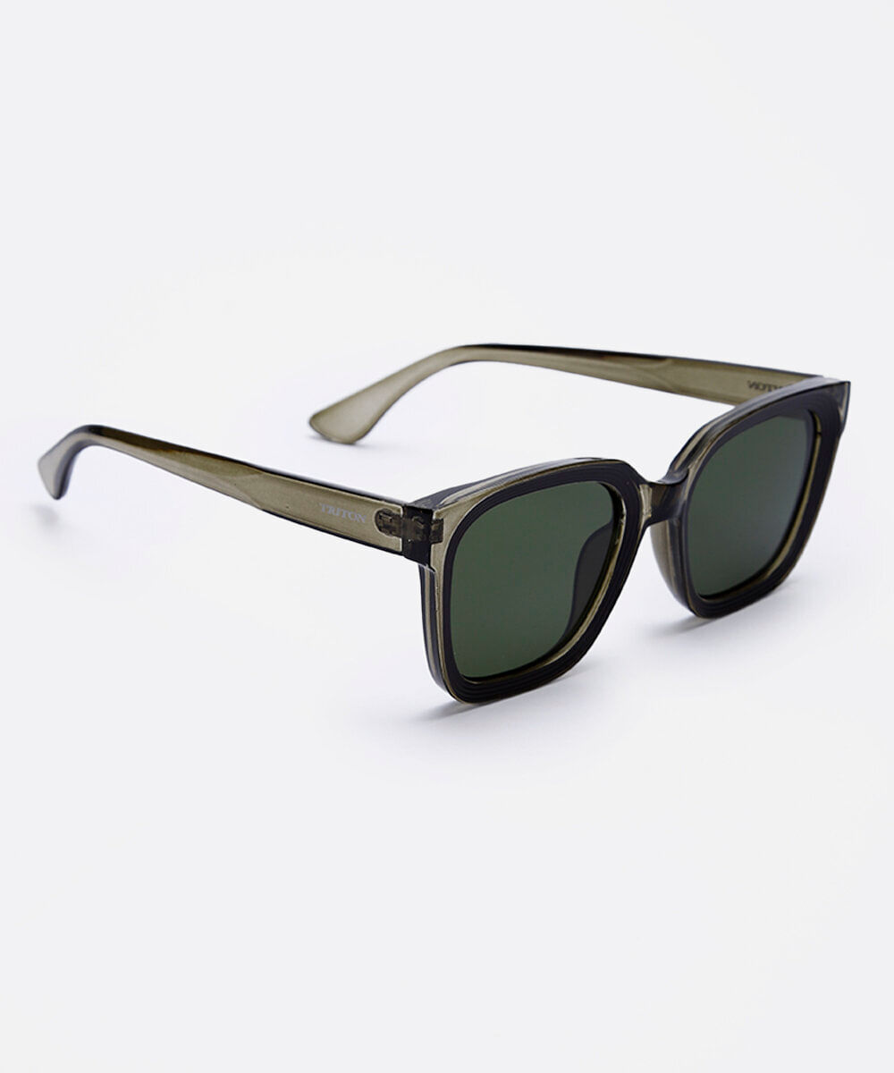 óculos de sol quadrado triton masculino verde