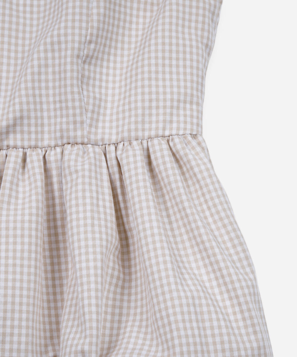 blusa juvenil balonê bege