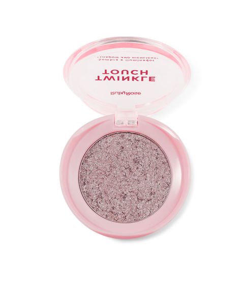 sombra e iluminador ruby rose twinkle touch pink luster rosa