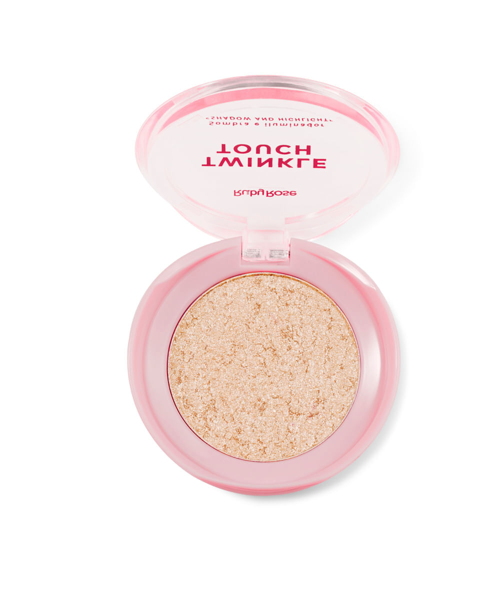sombra e iluminador ruby rose twinkle touch golden daze dourada