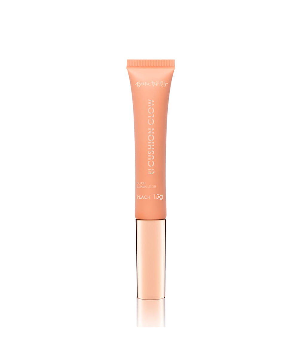 blush iluminador bruna tavares cushion glow peach