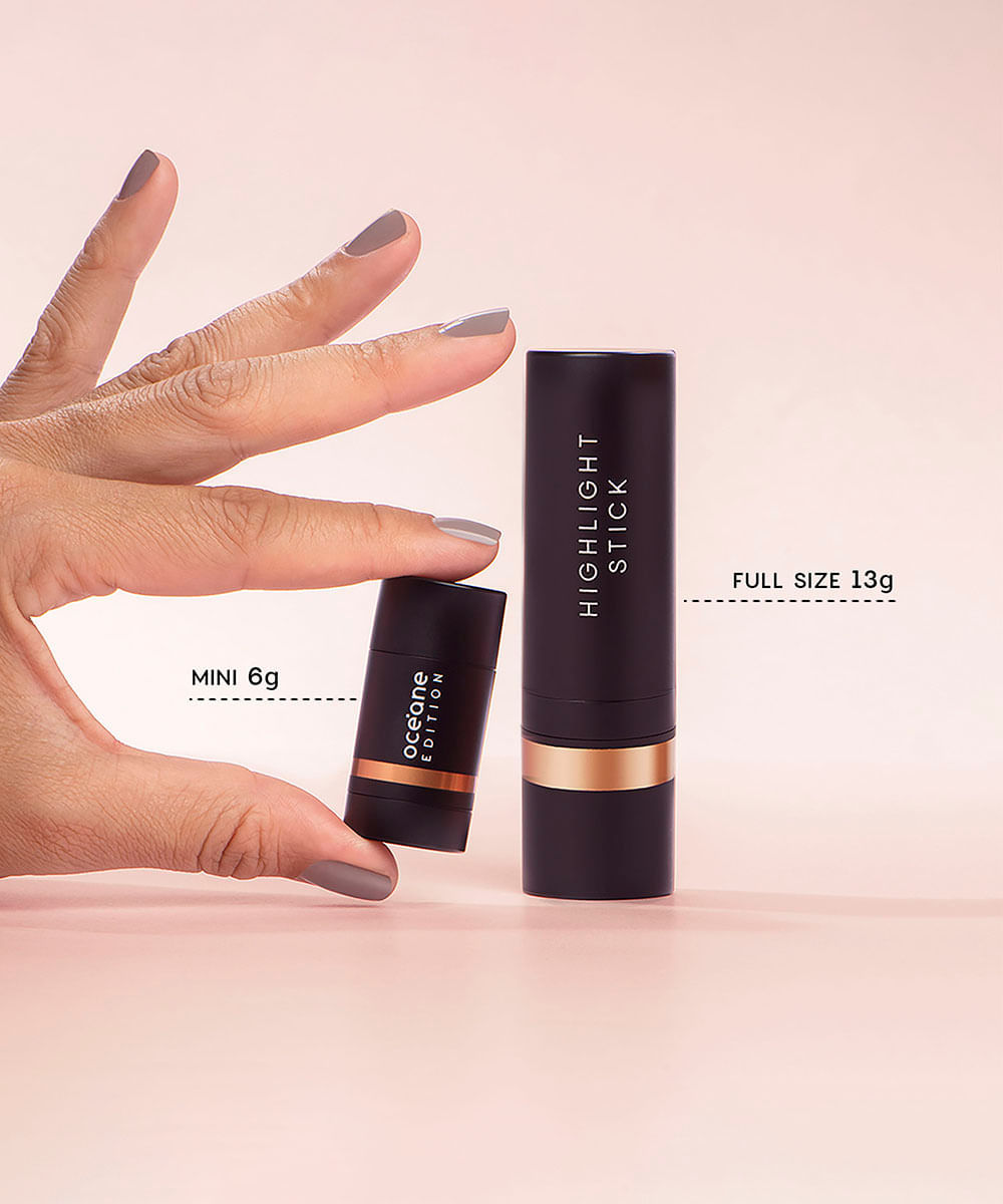 kit océane gift set mini blush e iluminador highlight stick