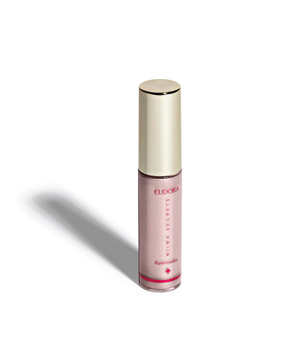 iluminador líquido eudora niina secrets luminous rose 10ml