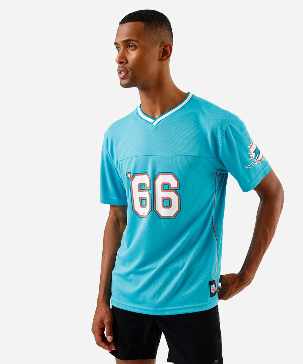 camiseta masculina miami dolphins nfl verde