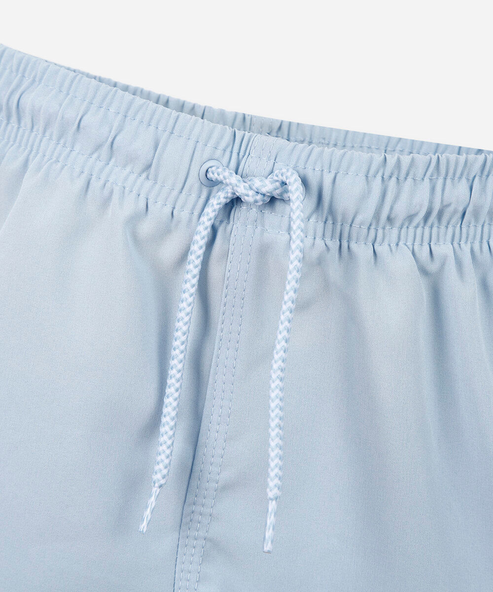 boardshort infantil com bolso azul