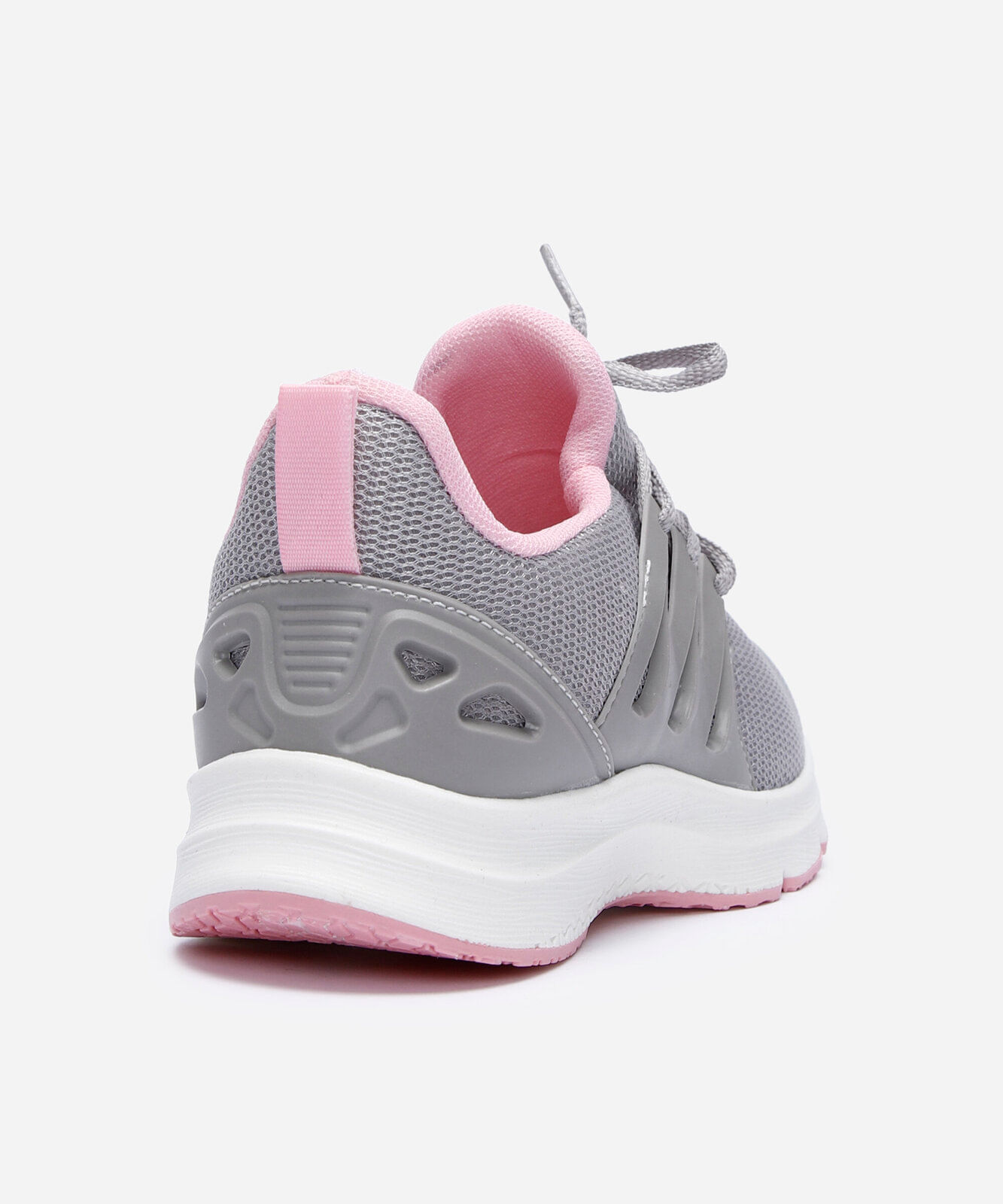 tenis infantil esportivo calce fácil cinza