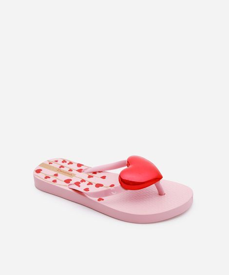 chinelo infantil belle amour ipanema  rosa