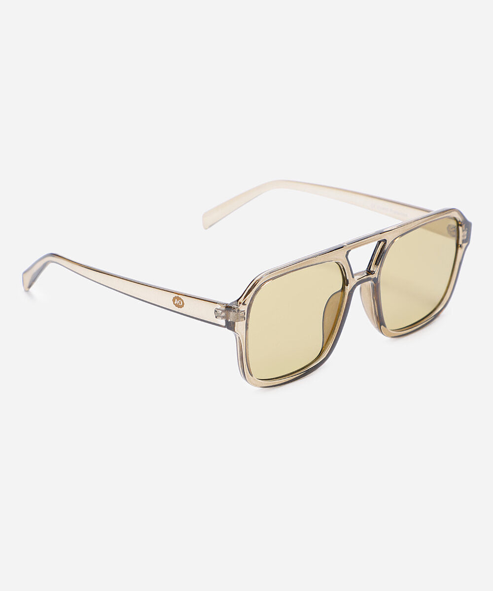 óculos de sol aviador bold verde