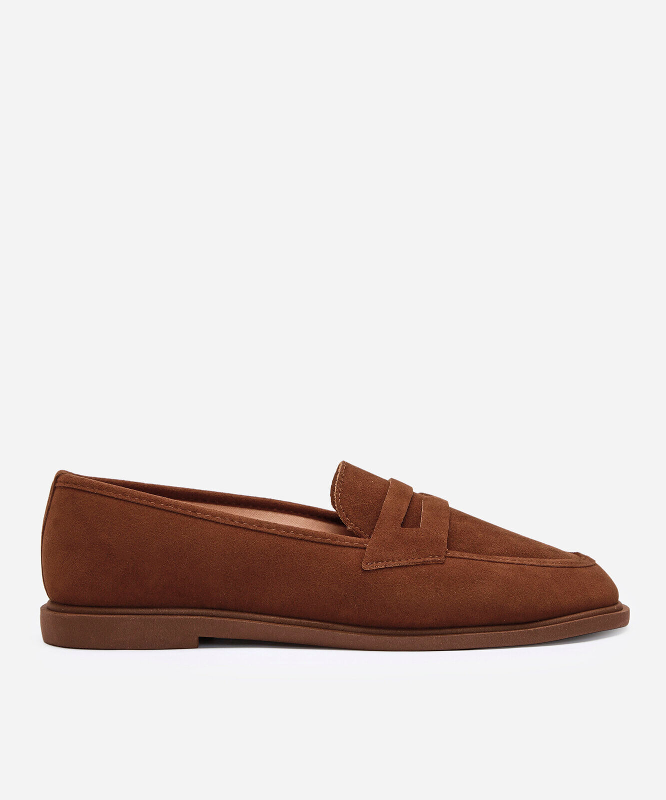 mocassim texturizado oneself marrom