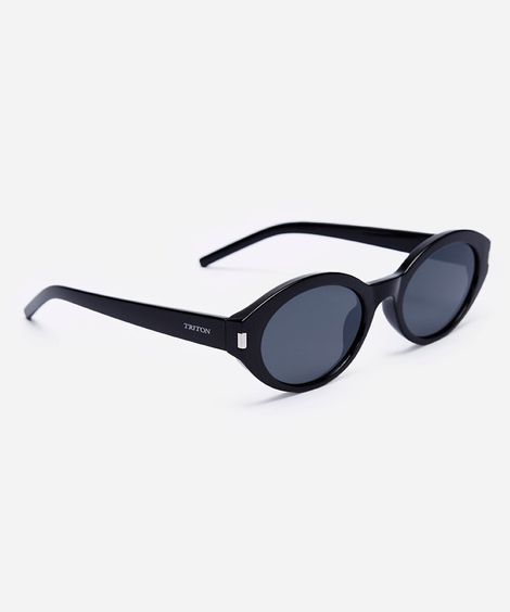 óculos de sol oval triton preto