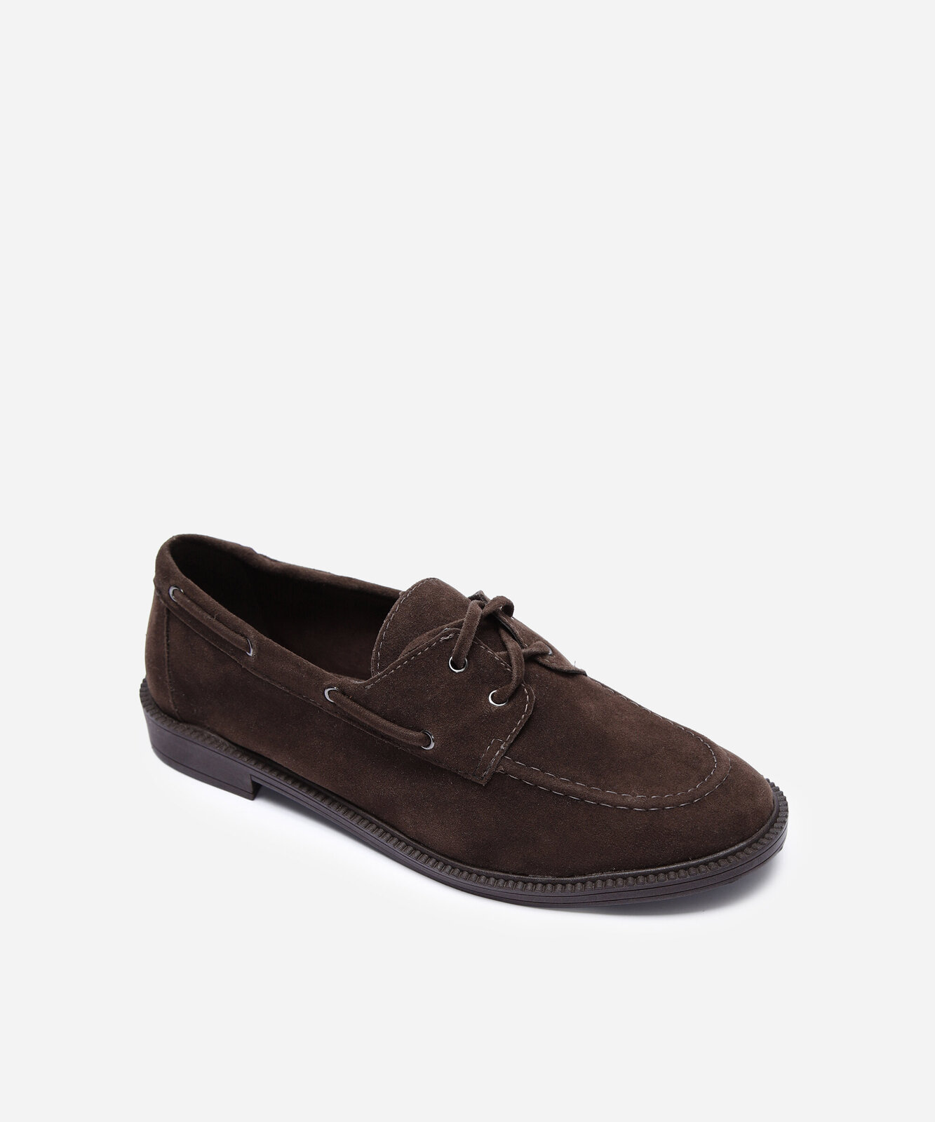 mocassim feminino camurça oneself marrom