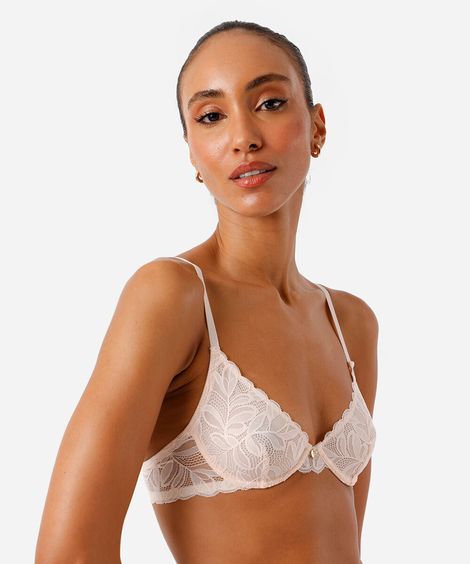 kit de 2 sutiãs meia taça de renda colorido