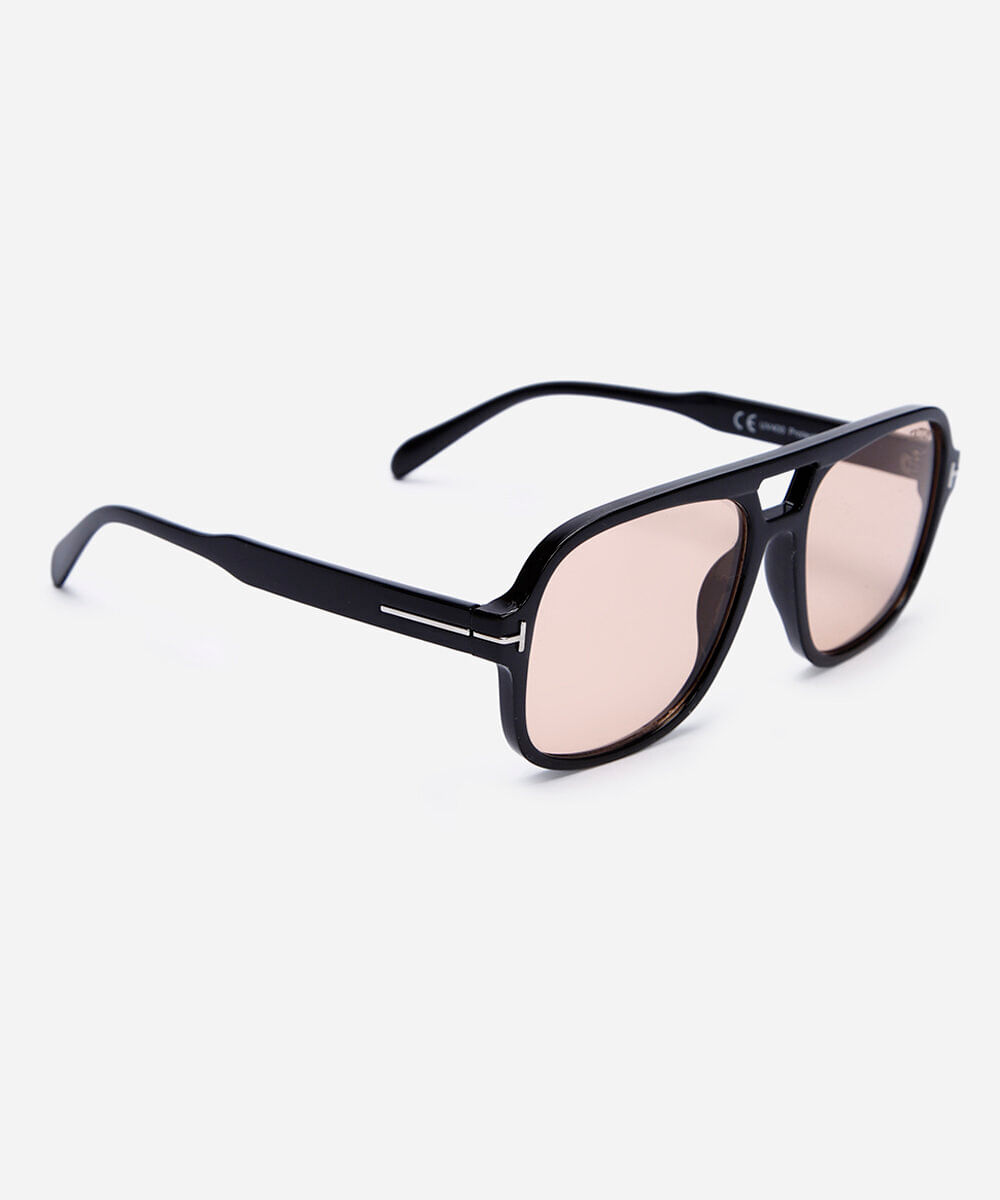 óculos de sol aviador triton preto