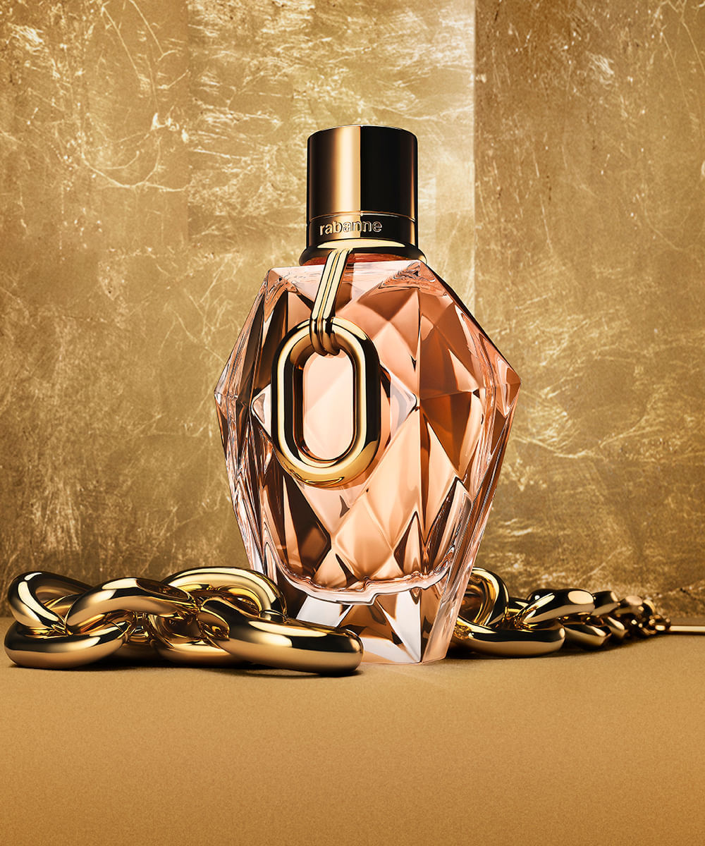 perfume feminino rabanne million gold for her pure jasmine eau de parfum 90ml