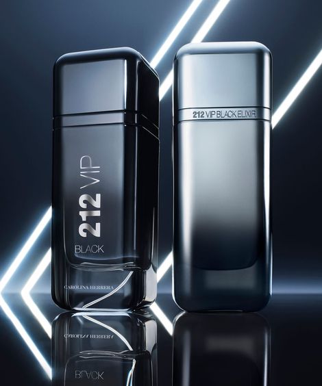 perfume masculino carolina herrera 212 vip black elixir eau de parfum elixir 100ml