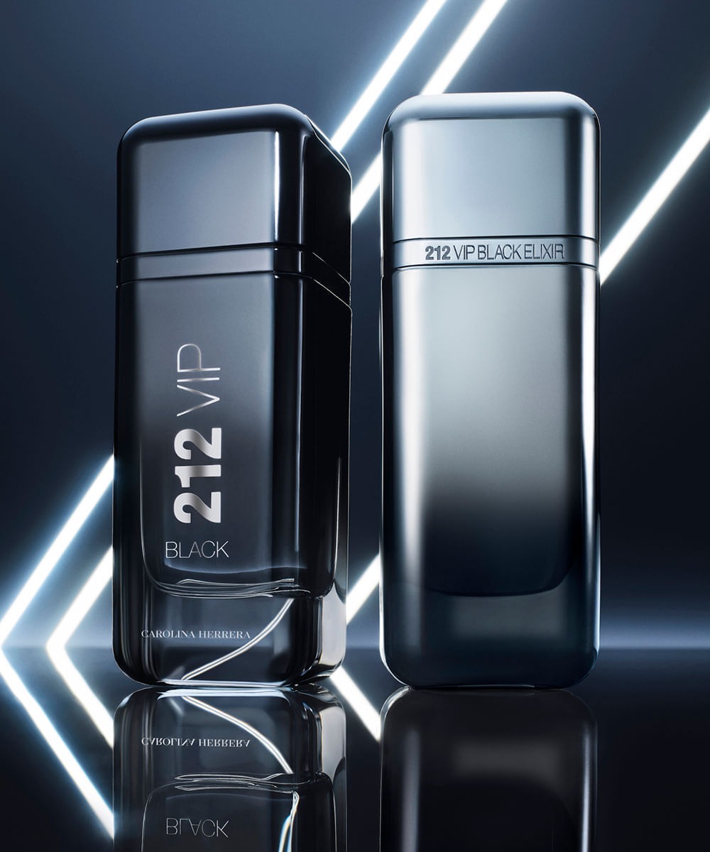 perfume masculino carolina herrera 212 vip black elixir eau de parfum elixir 100ml