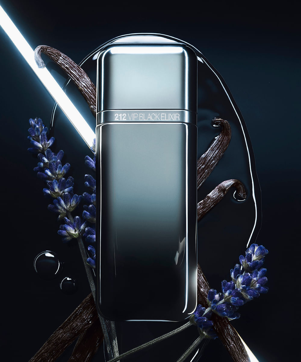 perfume masculino carolina herrera 212 vip black elixir eau de parfum elixir 100ml