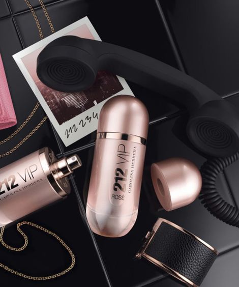 212 VIP Rosé Carolina Herrera Perfume Feminino Eau de Parfum 50ml