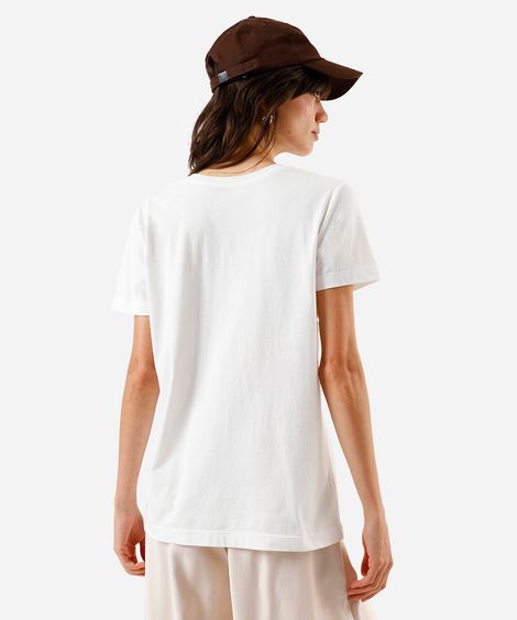 camiseta feminina matisse dance off white