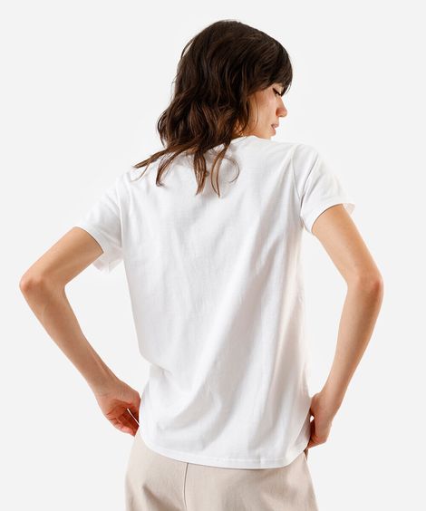 camiseta feminina epp olive off white