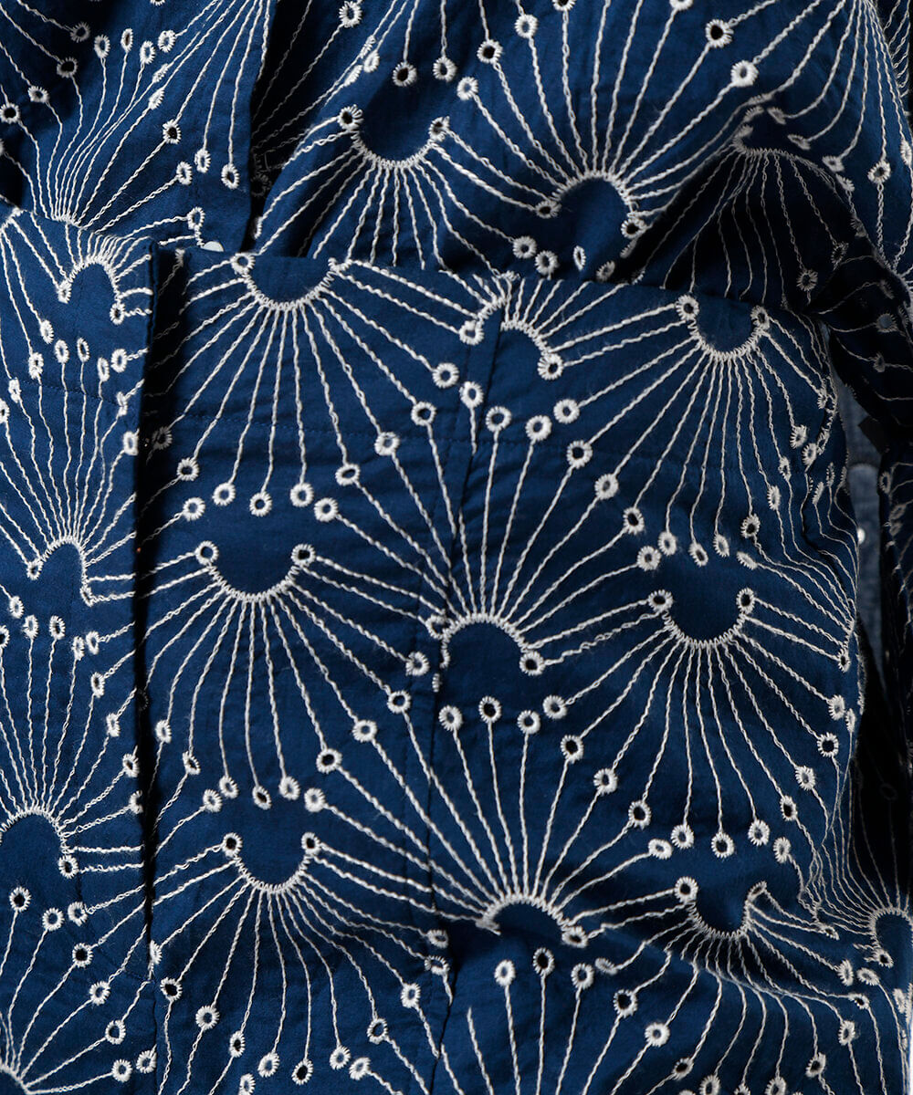 short mom feminino de laise azul