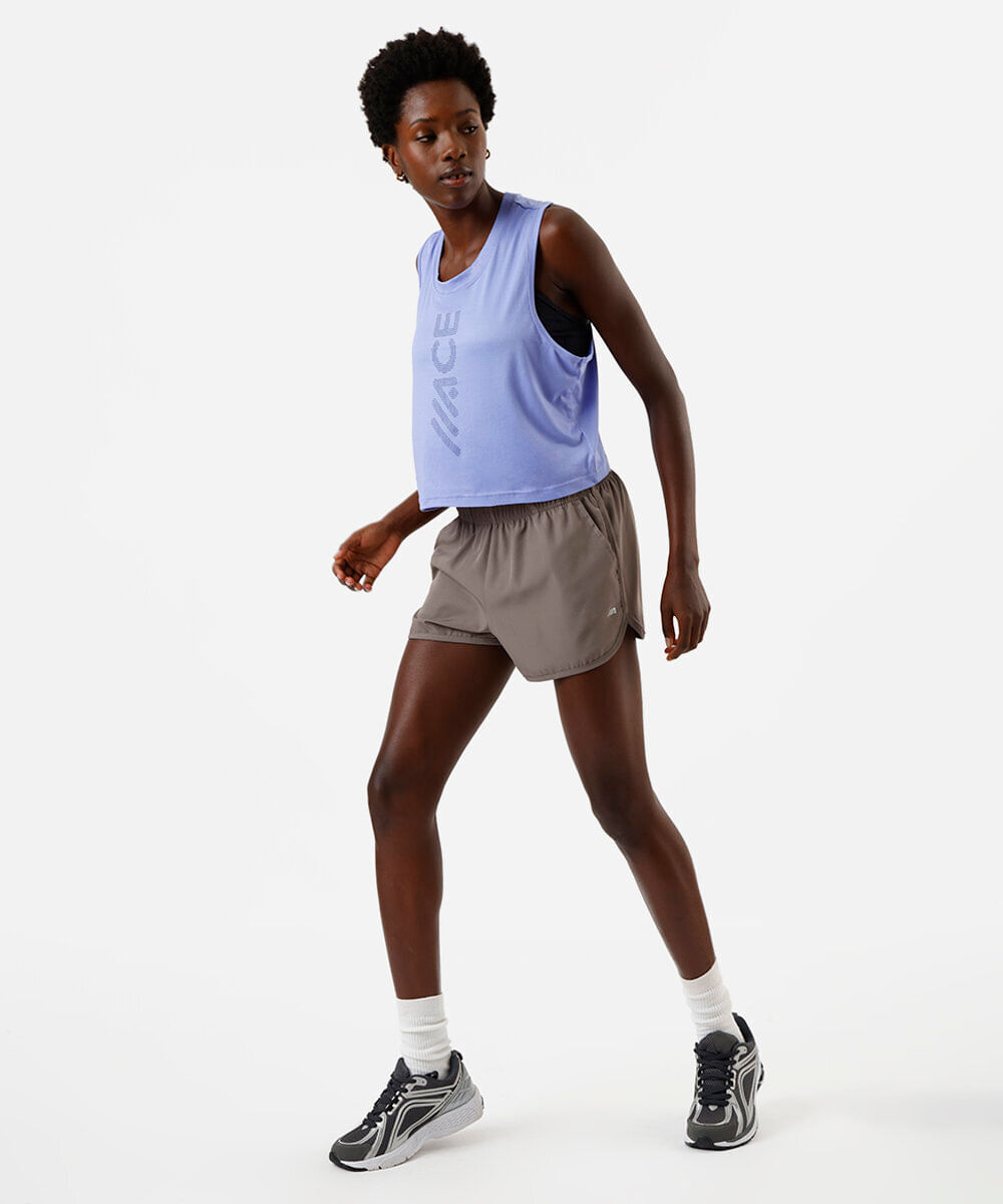 cropped feminino esportivo roxo