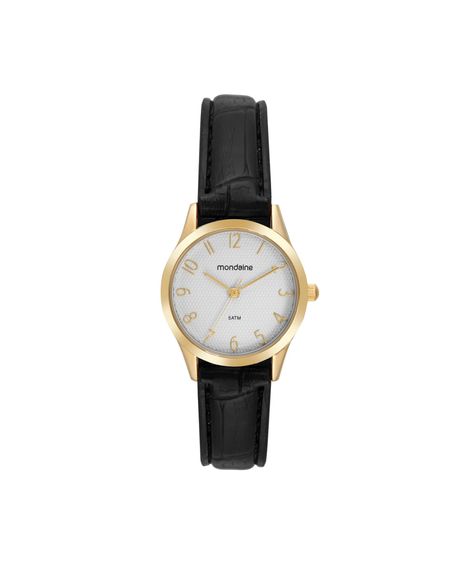 kit relógio feminino mondaine analógico 32794lpmkdh1k1 dourado