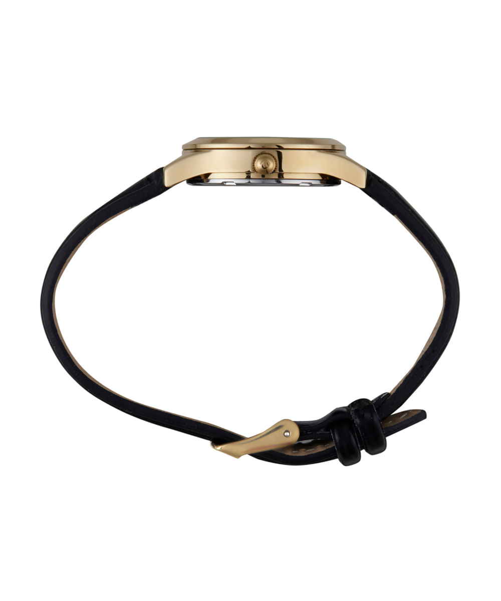kit relógio feminino mondaine analógico 32794lpmkdh1k1 dourado