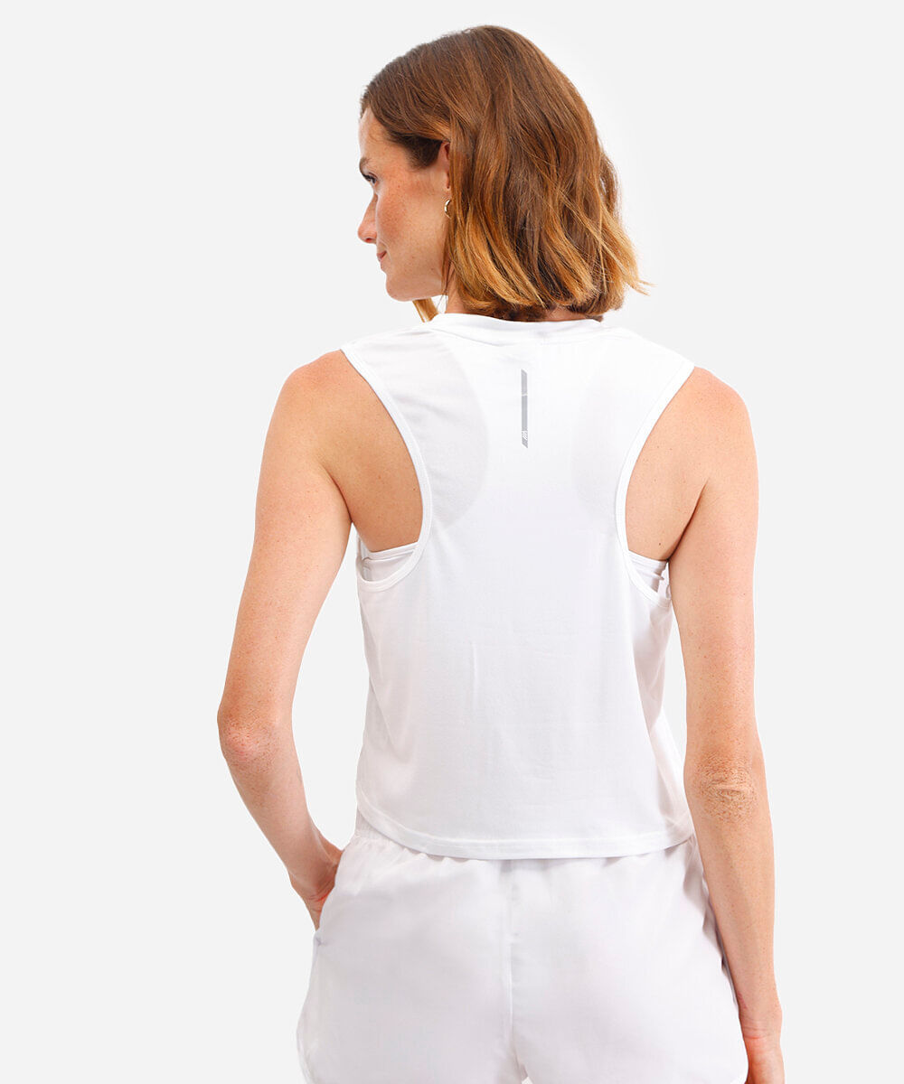 cropped feminino esportivo branco