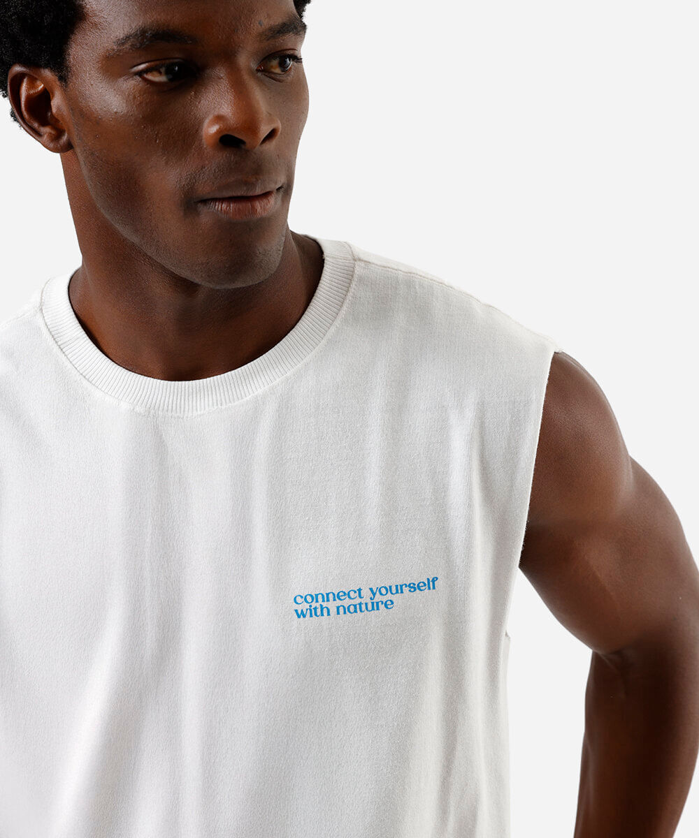 regata masculina machão conect nature off white