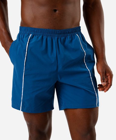 bermuda masculina vivos vintage ace azul