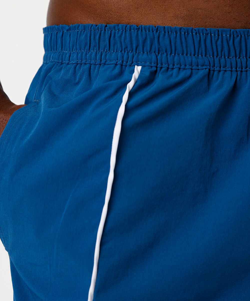 bermuda masculina vivos vintage azul