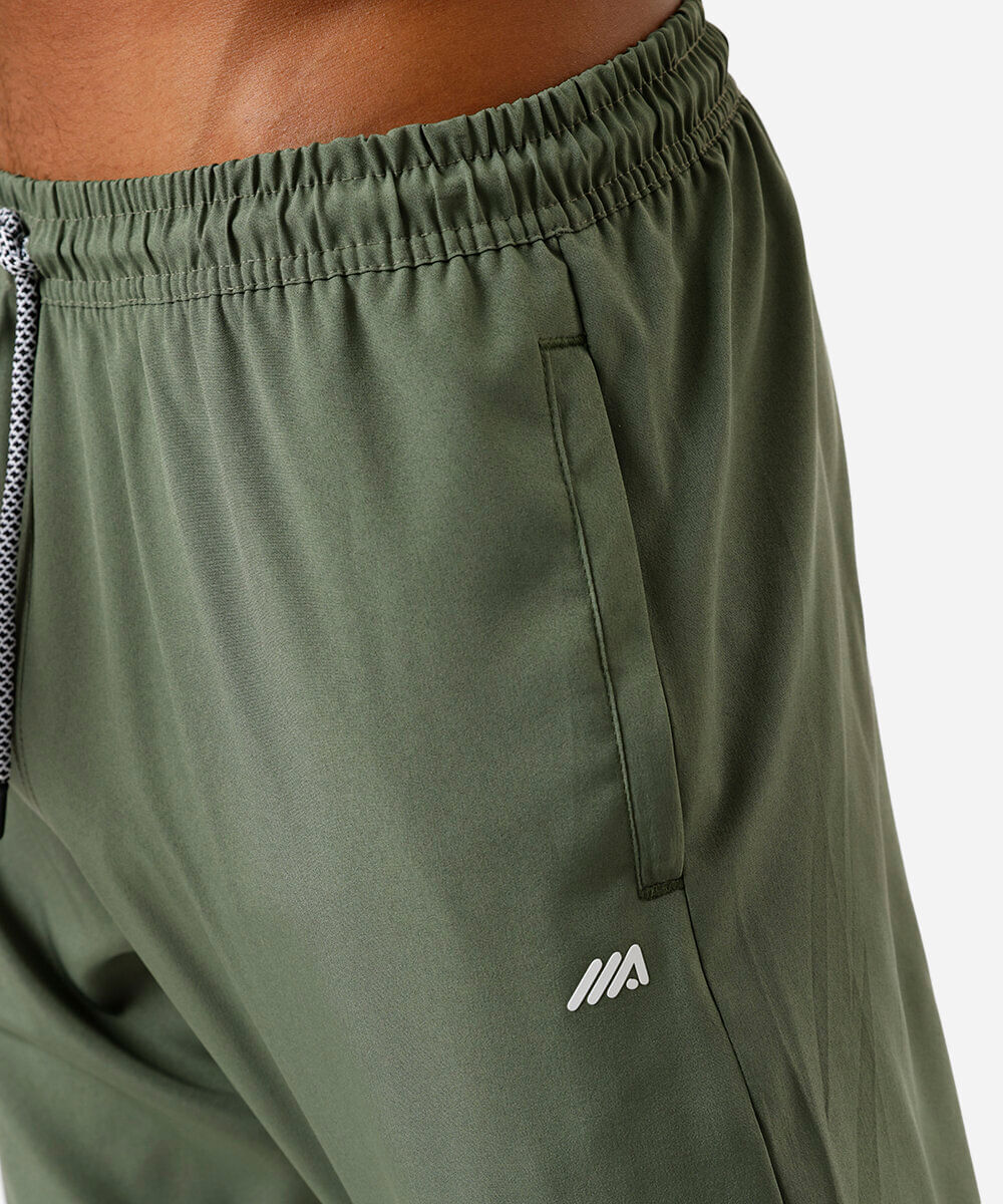 calça jogger masculina esportiva com bolsos verde