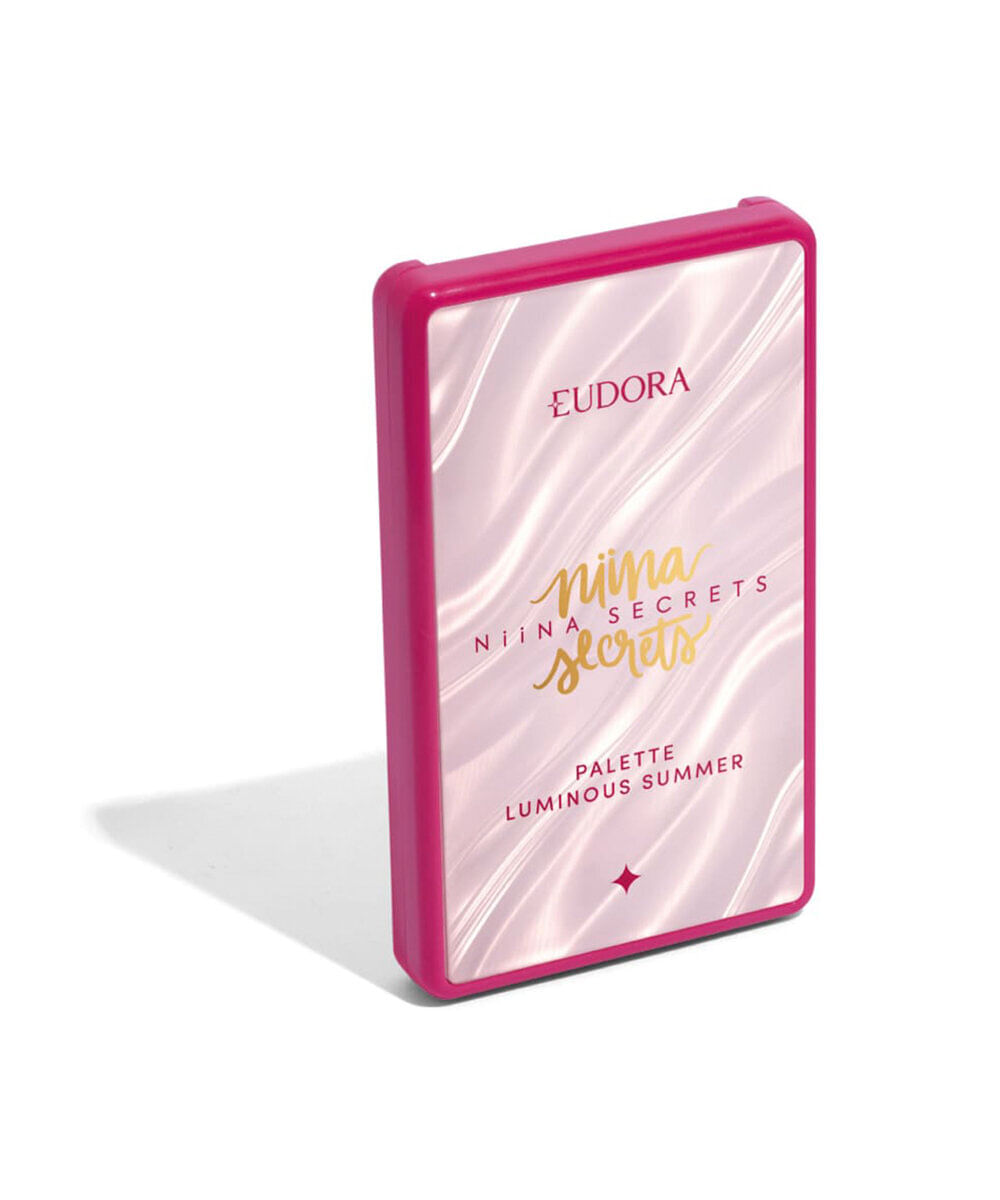 paleta eudora by niina secrets palette multifuncional luminous summer cor 3 7g