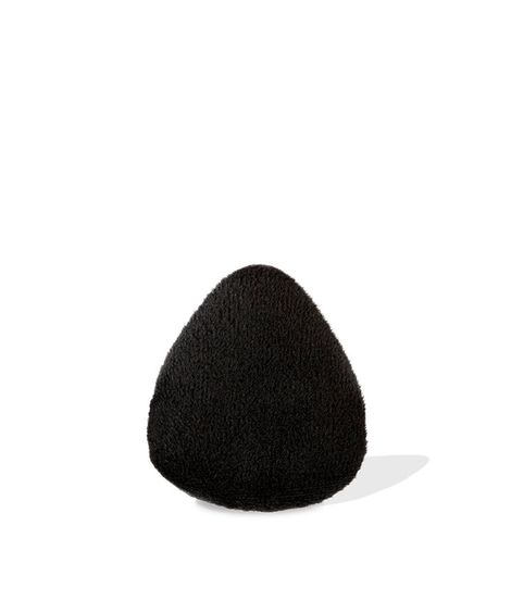 mini esponja océane para acabamento powder puff preta
