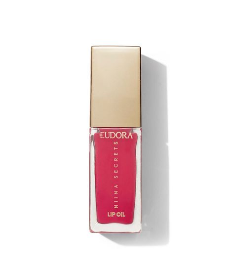 lip oil eudora by niina secrets shine flowers rosa sublime 7ml