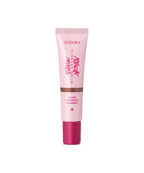gloss eudora by niina secrets luminous summer marrom 12g