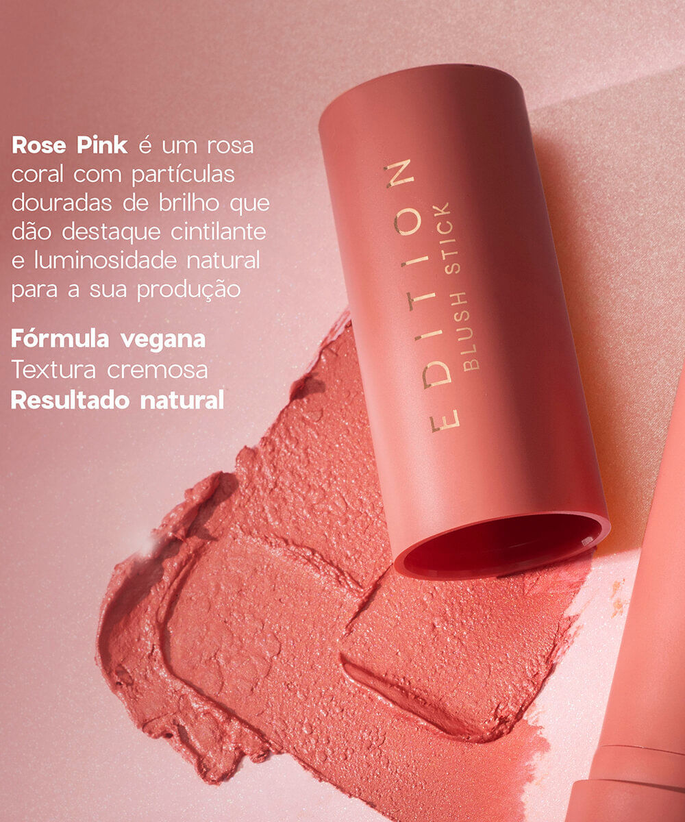 blush stick océane edition bast glossy rose pink
