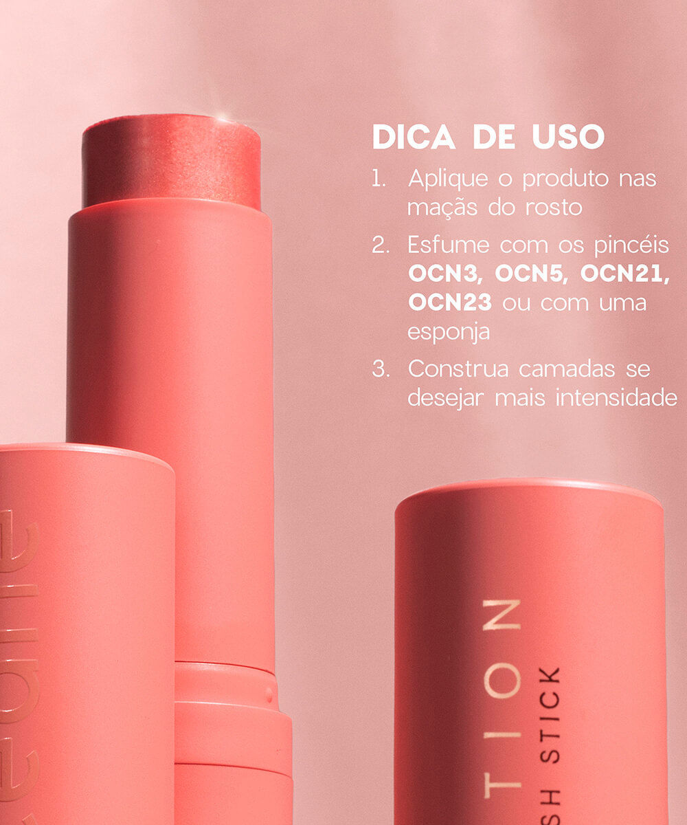 blush stick océane edition bast glossy rose pink