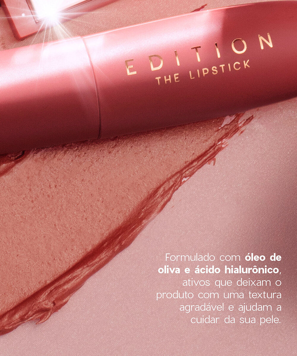 batom océane the lipstick edition glossy rose pink