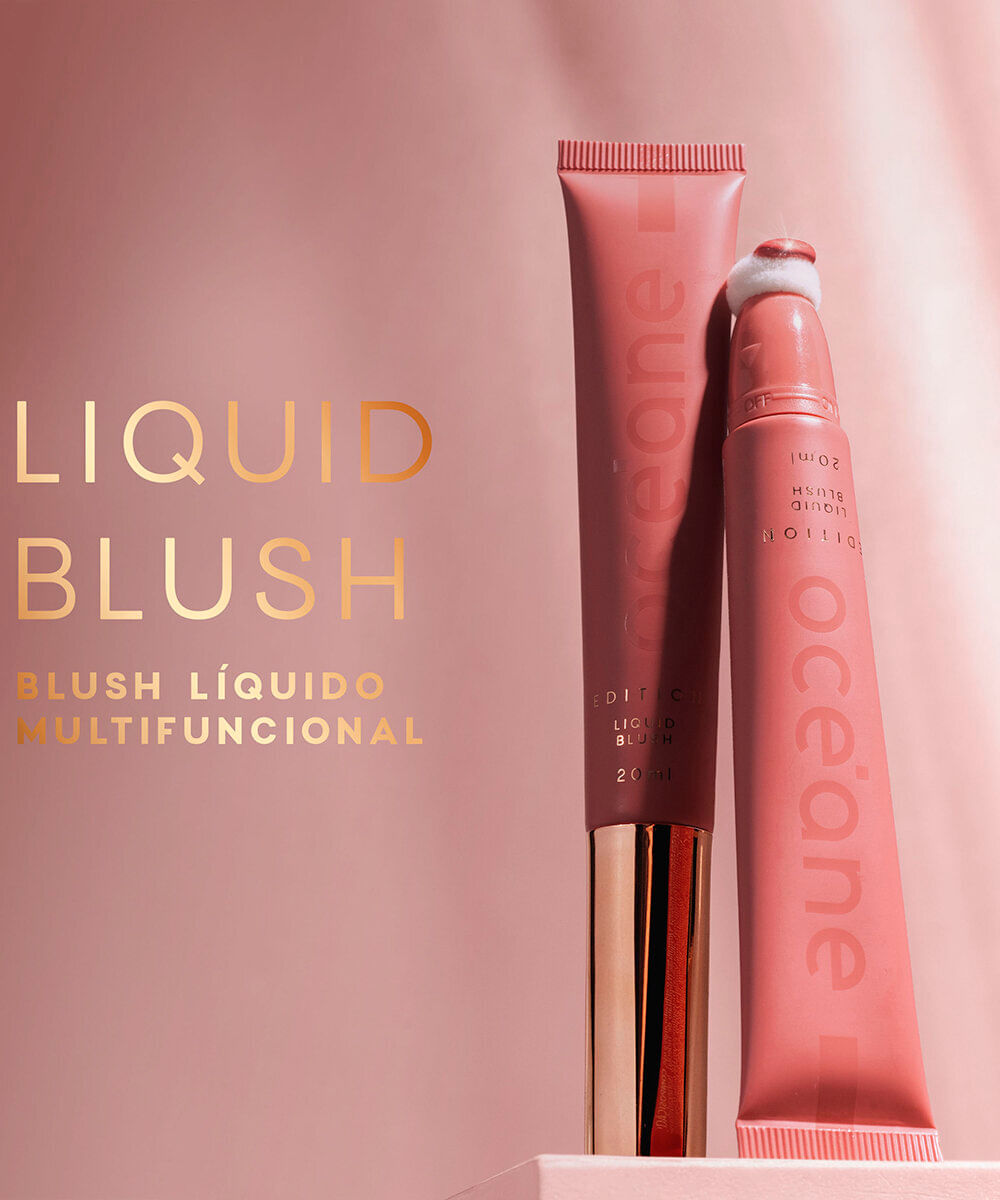 blush líquido océane liquid blush edition glossy