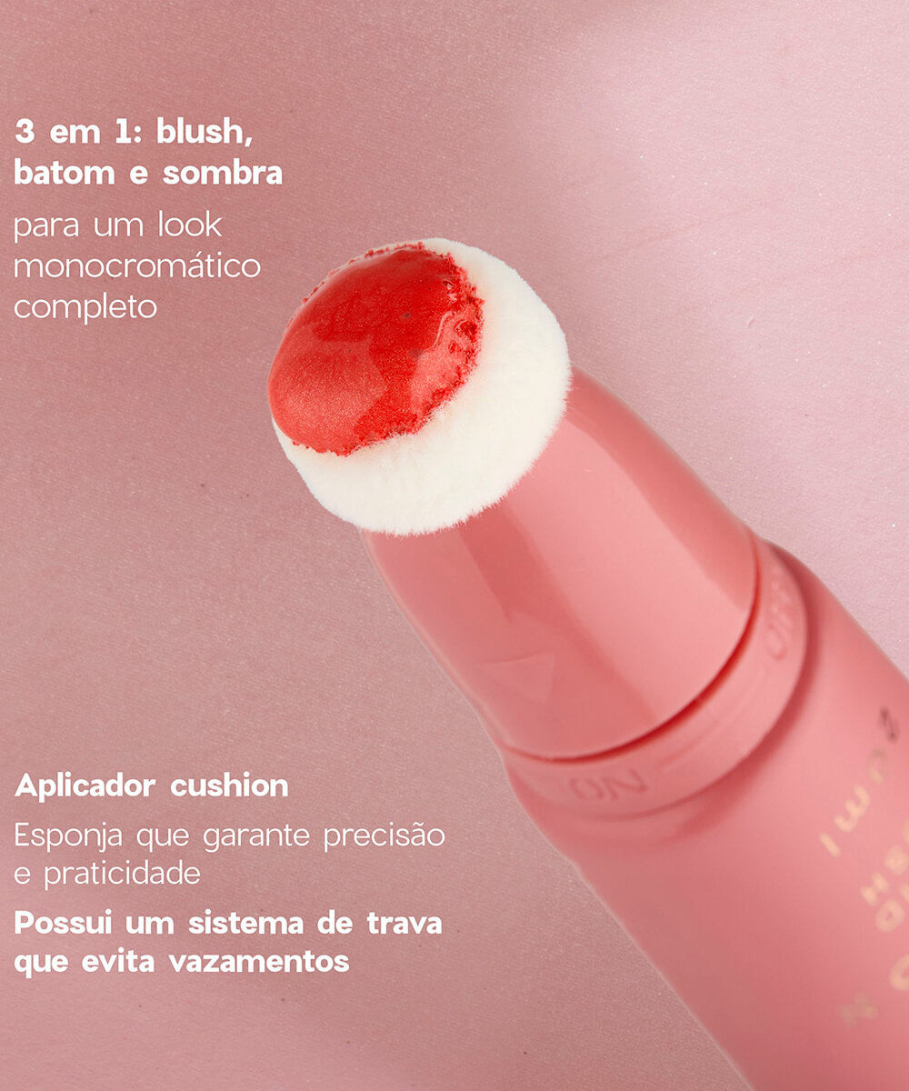 blush líquido océane liquid blush edition glossy