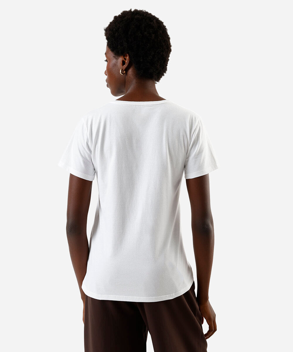 camiseta feminina garfield i hate mondays off white