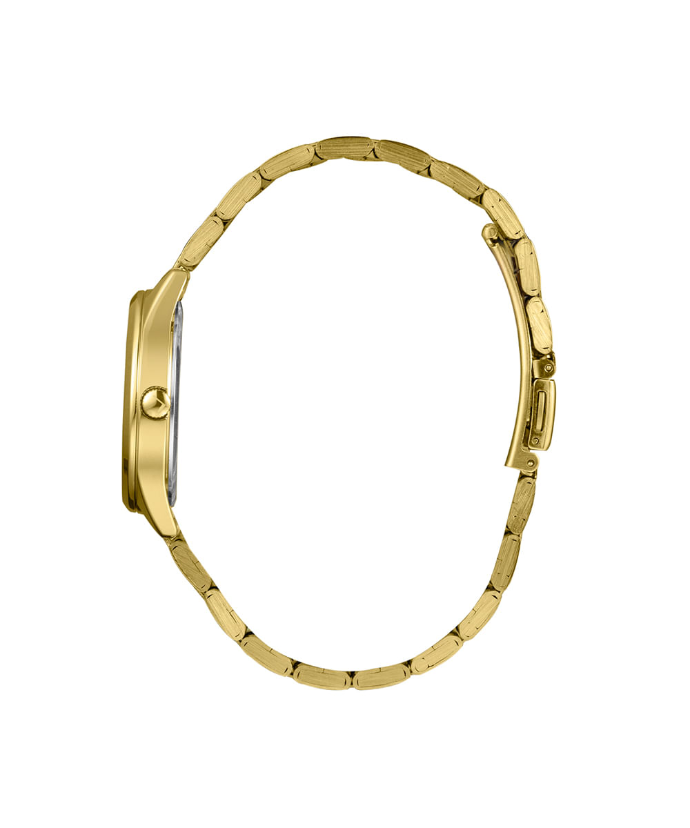 kit relógio feminino lince analógico lrgh273l32 kaf4b2kx dourado