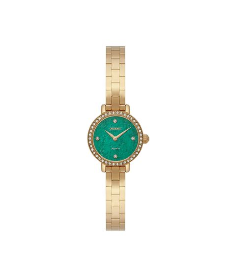 relógio feminino orient analógico fgss0253 e1kx dourado