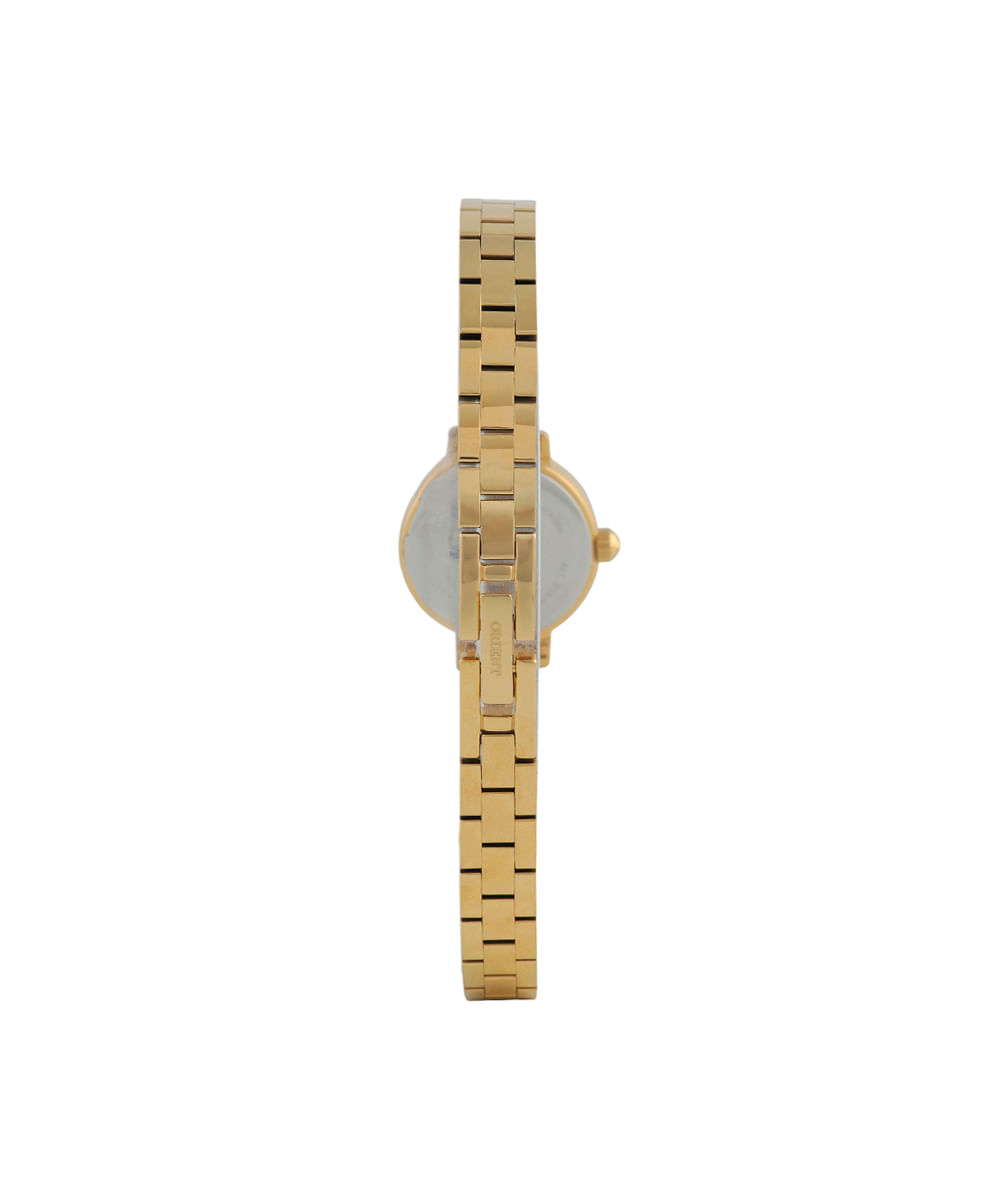 relógio feminino orient analógico fgss0253 e1kx dourado