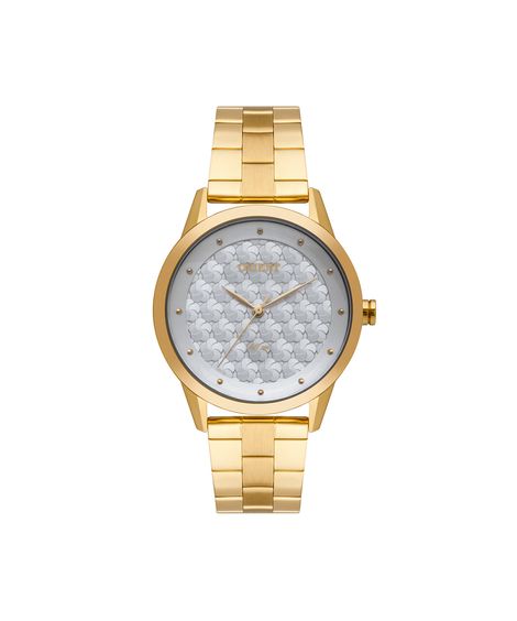 relógio feminino orient analógico fgss0176 s1kx dourado